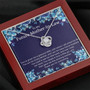 To My Future Mother-In-Law - Love Knot Necklace - From Future Son-In-Law