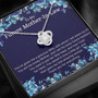 To My Future Mother-In-Law - Love Knot Necklace - From Future Son-In-Law