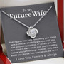 To My Future Wife – You Are Special To Me – Love Knot Necklace