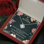 To My Mother, Hearts For A Lifetime Love Knot Necklace Mother's Day Special