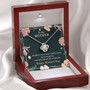 To My Mother, Hearts For A Lifetime Love Knot Necklace Mother's Day Special