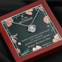 To My Mother, Hearts For A Lifetime Love Knot Necklace Mother's Day Special