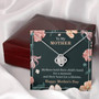 To My Mother, Hearts For A Lifetime Love Knot Necklace Mother's Day Special