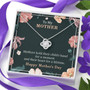 To My Mother, Hearts For A Lifetime Love Knot Necklace Mother's Day Special