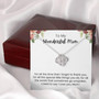 To My Wonderful Mom For All The Times Love Knot Necklace