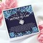 To The Best Mother In -Law - When I Fell In Love With Your Son. I Was Falling In Love With Boy You Raised Into An Incredible Man - Love Knot Necklace