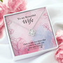 White Gold Love Knot Necklace To Your Beautiful Wife