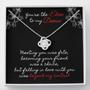 You're The Elena To My Damon - Meeting You Was Fate - Love Knot Necklace