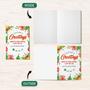 Family Holiday Card, Christmas Cards Personalized, Family Names Card