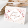 Personalized Bridesmaid Proposal Card, Will You Be My Bridesmaid Card