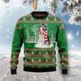 Alaskan Malamute Winter Tree Ugly Christmas Sweater