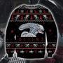 Alien Knitting Pattern Print Ugly Christmas Sweater