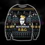 All Over Print Notorious R.B.G Ugly Christmas Sweater