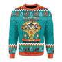 All You Need Is Love Hippie Ugly Christmas Sweater