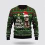 Australian Cattle Dog Jolly Ugly Christmas Sweater, Jumper