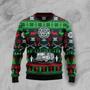 Awesome Firefighter Ugly Christmas Sweater