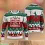 Baseball All I Want For Christmas Sweater Christmas Gift