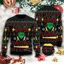 Baseball Ill Be Home For Christmas Ugly Christmas Sweater