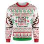 Be Nice To The Nurse Santa Is Watching You Ugly Christmas Sweater