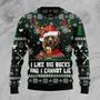 Bear Hunting And Beer Ugly Christmas Sweater