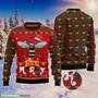 Bee Merry Ugly Christmas Sweater Aop All Over Printed Sweater