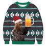 Beer And Bear Ugly Christmas Sweater