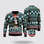 Bernese Mountain Dog Santa Printed Christmas Ugly Sweater – Dog Lover Christm