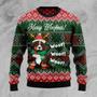 Bernese Mountain Dog Woofmas Ugly Christmas Sweater