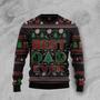 Best Dad Ever Ugly Christmas Sweater