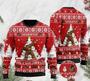 Bigfoot And Toilet Paper Sasquatch Hide And Seek Champion Dabbing Ugly Christmas Sweater