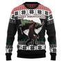 Bigfoot Squatchmas Ugly Christmas Sweater、