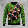 Black Cat Christmas Tree Ugly Christmas Sweater