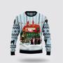 Black Cat Love Camping Ugly Christmas Sweater, Jumper – Cat Lover Christmas