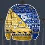 Blue Angels Print Ugly Christmas Sweater