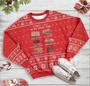 Book Lovers Things I Do At Christmas Time Ugly Christmas Sweater