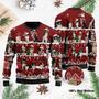 Border Collie Ugly Christmas Sweater