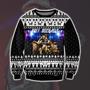 Bret Michaels Print Ugly Christmas Sweater