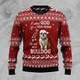 Bulldog True Friend Ugly Christmas Sweater, Christmas Gift For Dog Lover