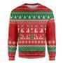 Cat Christmas Present Ugly Christmas Sweater