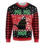 Cat Ho Ho No Christmas Ugly Christmas Sweater