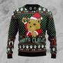 Cat Santa Claws Ugly Christmas Sweater