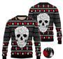 Cat Skull Ugly Christmas Sweater