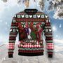 Chicken Under Snow Ugly Christmas Sweater