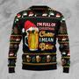 Christmas Cheer Beer Ugly Christmas Sweater