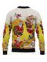 Christmas Fun Beer Cartoon Print Casual – Ugly Sweater Christmas 1