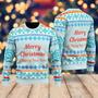 Christmas Is The Most Wonderful Time Pattern Ugly Christmas Sweater For Men & Women