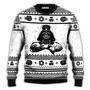 Christmas Star Wars Darth Vader Black And White – Sweater – Ugly Christmas Sweater