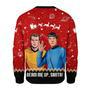 Christmas Sweater Beam Me Up Santa