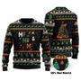 Doberman Christmas Printed Ugly Christmas Sweater