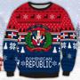 Dominican Republic All Over Print Ugly Christmas Sweater